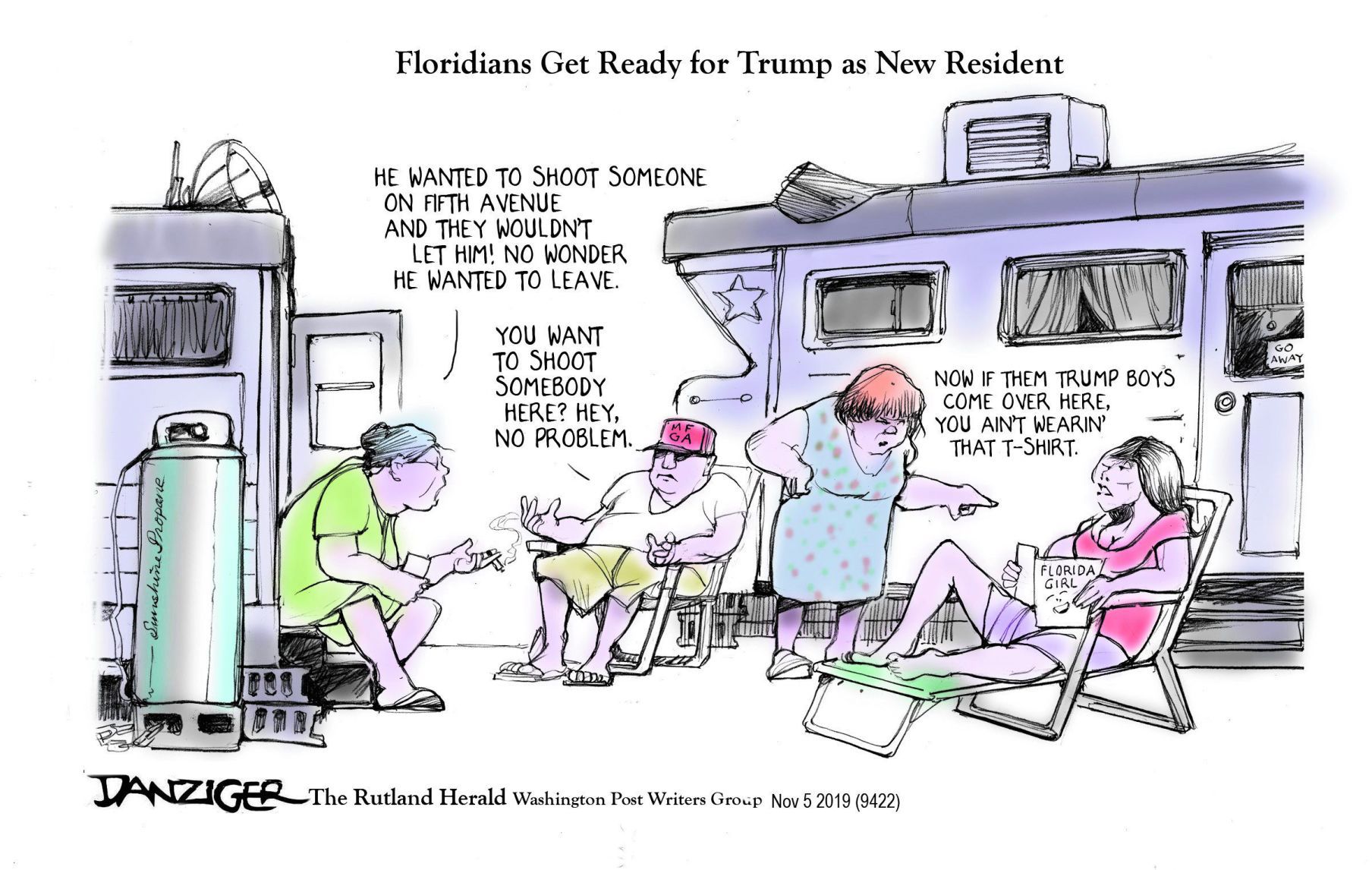 Jeff Danziger cartoon